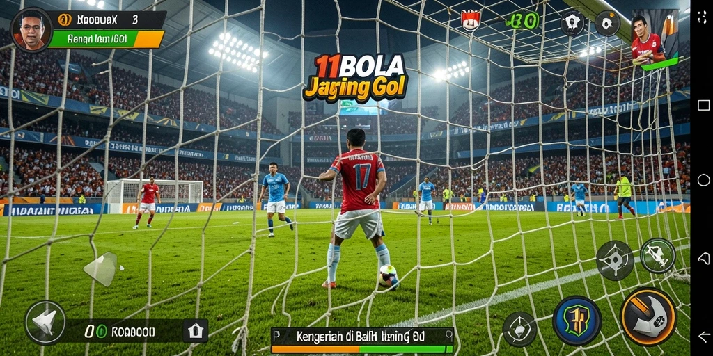 Gameplay menyeramkan saat menjelajahi stadion gelap.