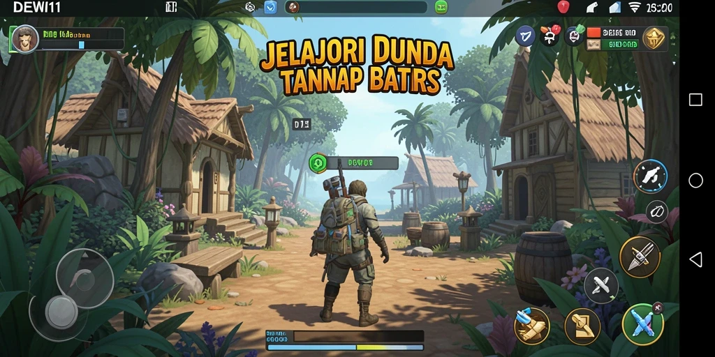 Gameplay DEWI11 yang menarik dengan eksplorasi dunia terbuka.