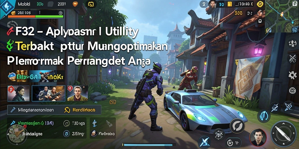 Tangkapan layar F32 menunjukkan antarmuka aplikasi Utility yang menarik dan fungsional.