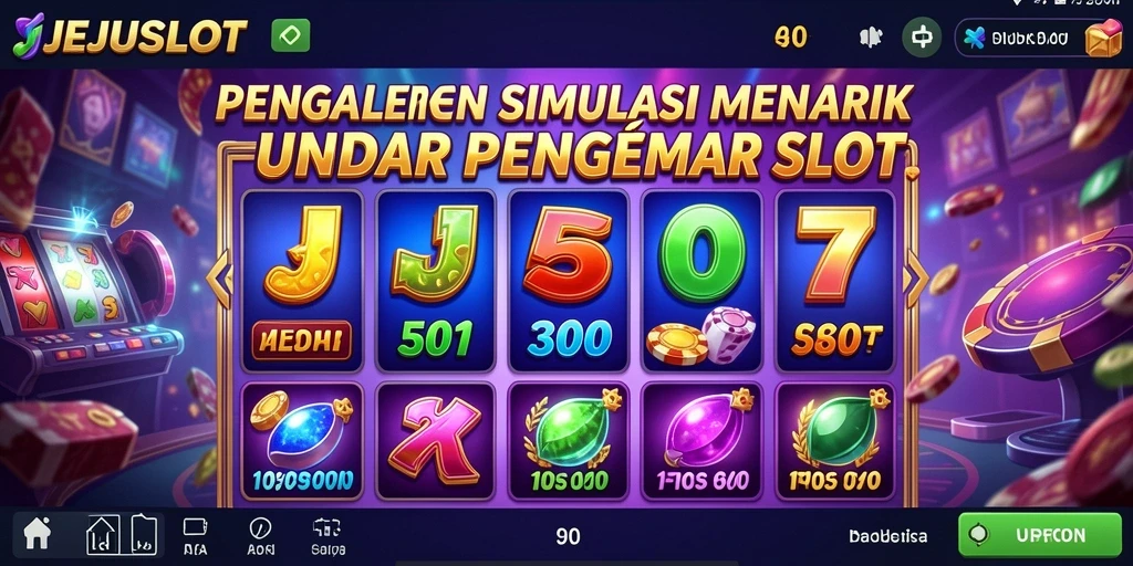 Tampilan menarik gameplay JEJUSLOT yang memikat.