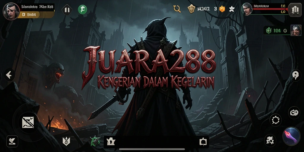 Tampilan gameplay JUARA288 yang penuh kengerian dan ketegangan.