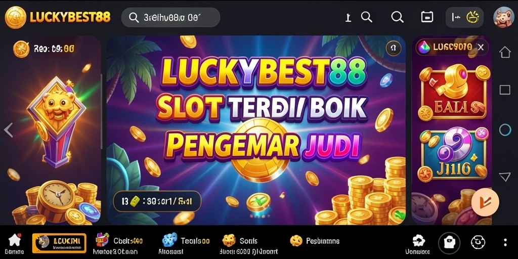 Tampilan menarik dari permainan Slot LUCKYBEST88.