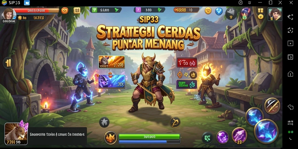 Tampilan gameplay SIP33 yang menarik dan strategis.