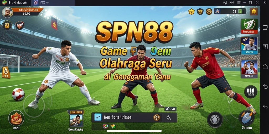 Gameplay SPN88 menampilkan aksi olahraga yang seru dan kompetitif.