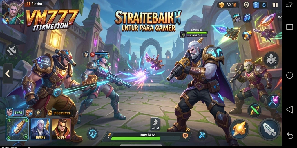 Tampilan menarik dari gameplay VM777 yang penuh strategi.