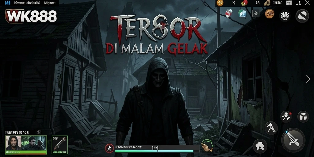 Gameplay menakutkan dengan suasana angker dan mencekam.