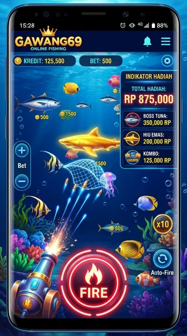 Halaman detail aplikasi dengan informasi lengkap di gawang69.